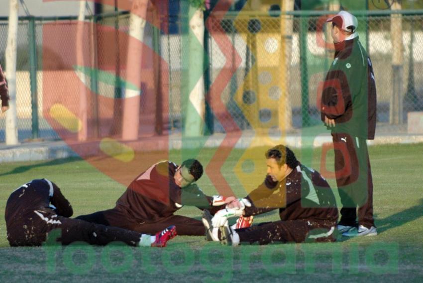 Egyptian team training