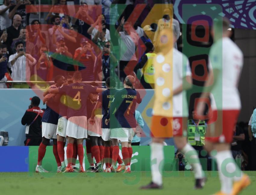 2022 FIFA World Cup - France vs Poland